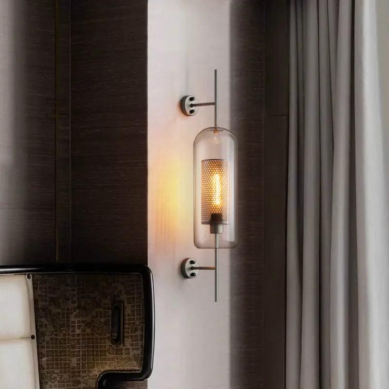 Modern Glass Wall Lamps Fixture Luminaire Sconce Lighting Bedside Living Room Home Decoration Aisel Horridor Golden Ball Light - DDD.MARKET