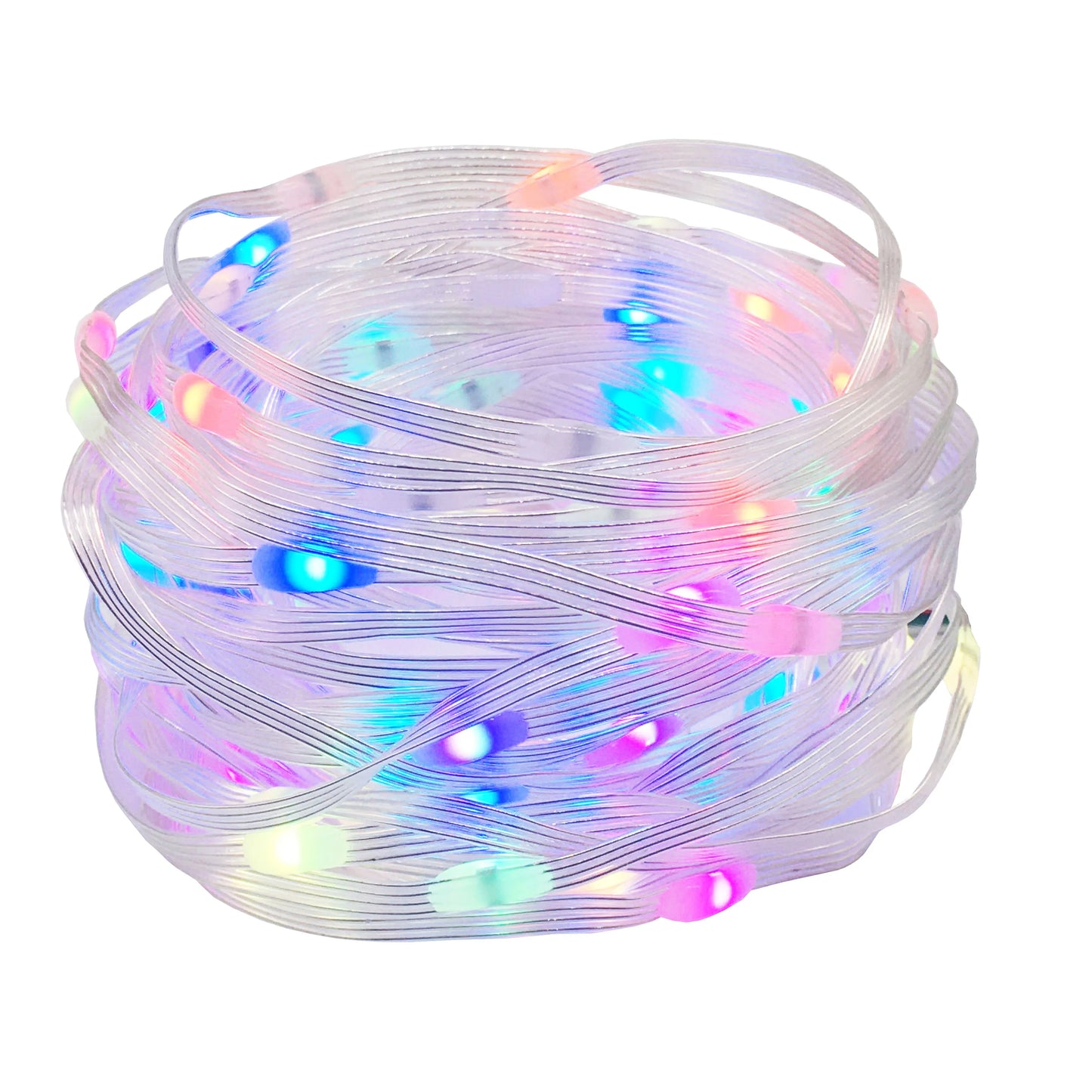 WS2812B Christmas RGB LED String Lights Addressable Individually IC Dream Color LED Module USB Bluetooth Controller Power DC5V