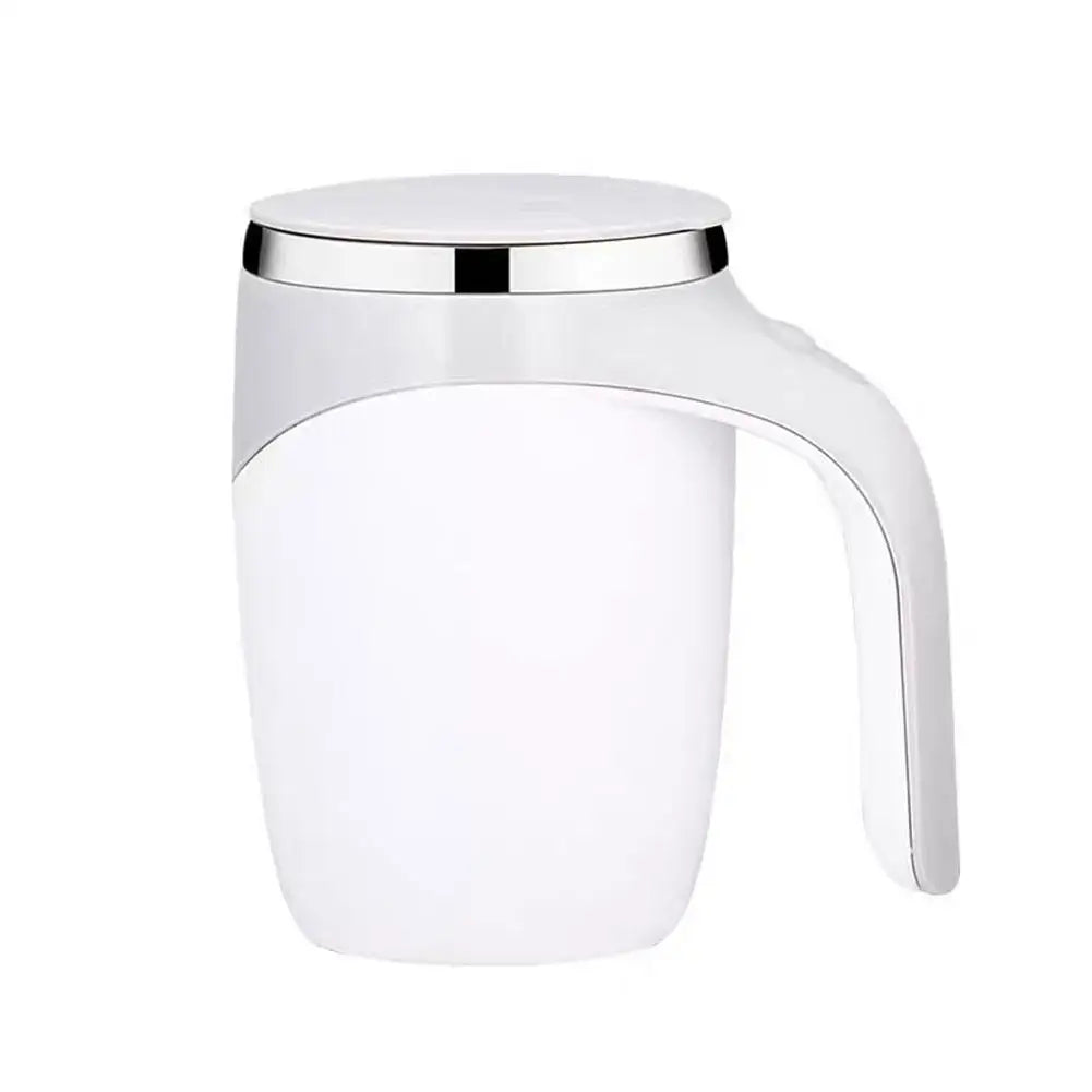 300ml Coffee Stirring Cup Lazy Stainless Steel Automatic Cup Advanced Cup Drinking Cup Milk Electric Rotating Magnetic Stir M6r5