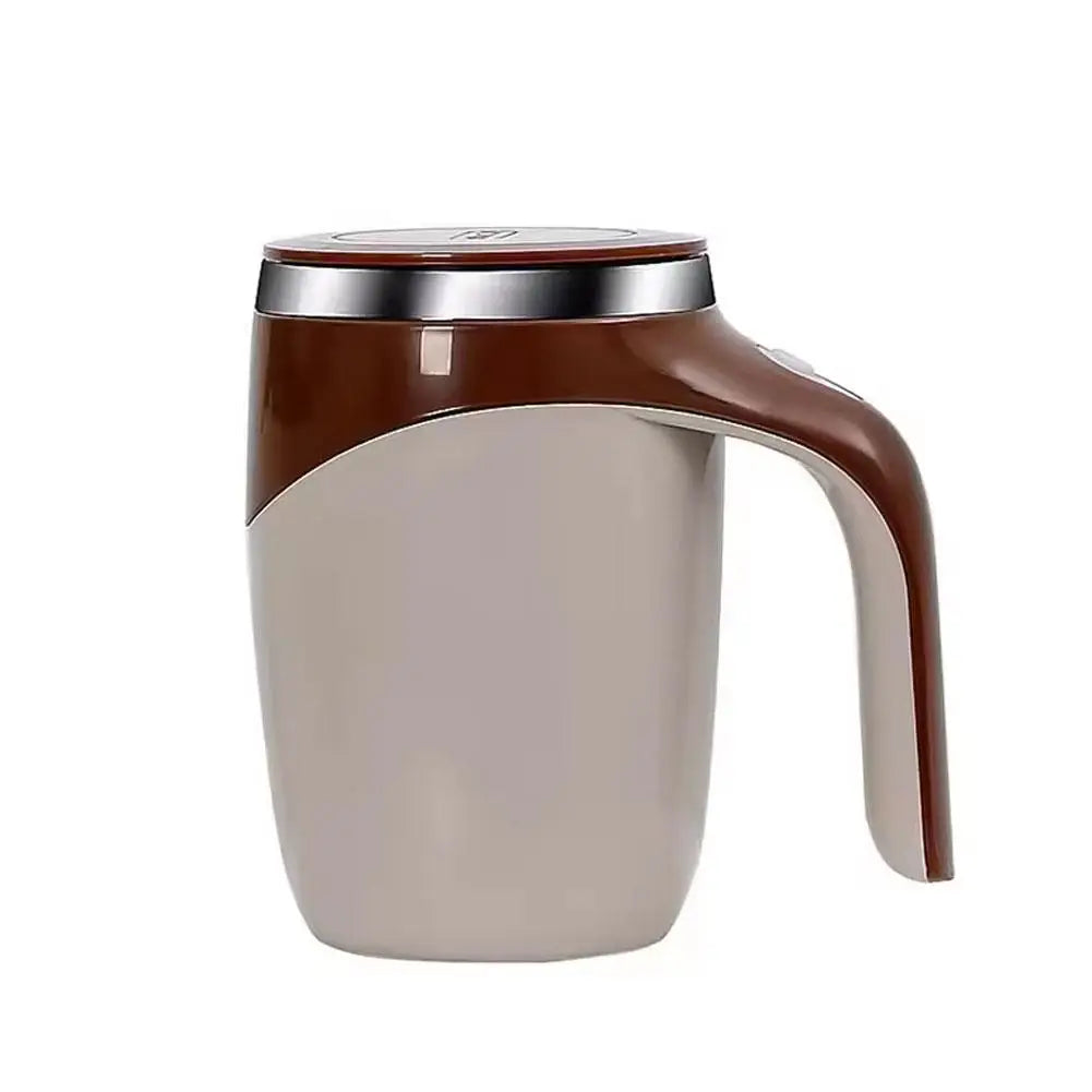 300ml Coffee Stirring Cup Lazy Stainless Steel Automatic Cup Advanced Cup Drinking Cup Milk Electric Rotating Magnetic Stir M6r5