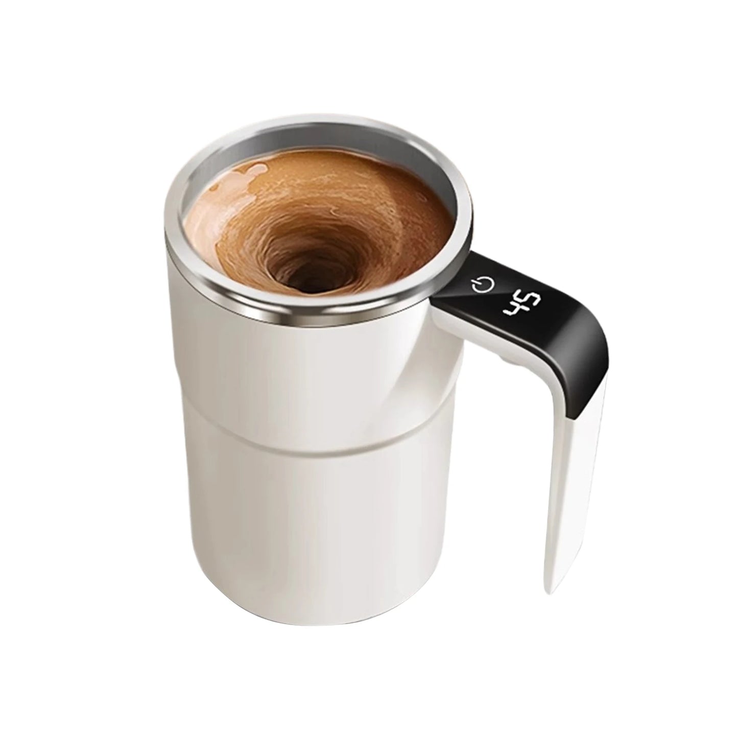 Creative Electric Coffee Mug Stainless Steel Automatic Stirring Magnetic Self Mixing USB Rechargeable Cup For Juice Milkshake