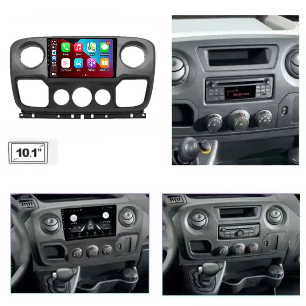 For Nissan NV400 For Opel Movano For Renault Master III 3 2010 - 2019 Android Auto Car Multimedia Radio Wireless Carplay GPS