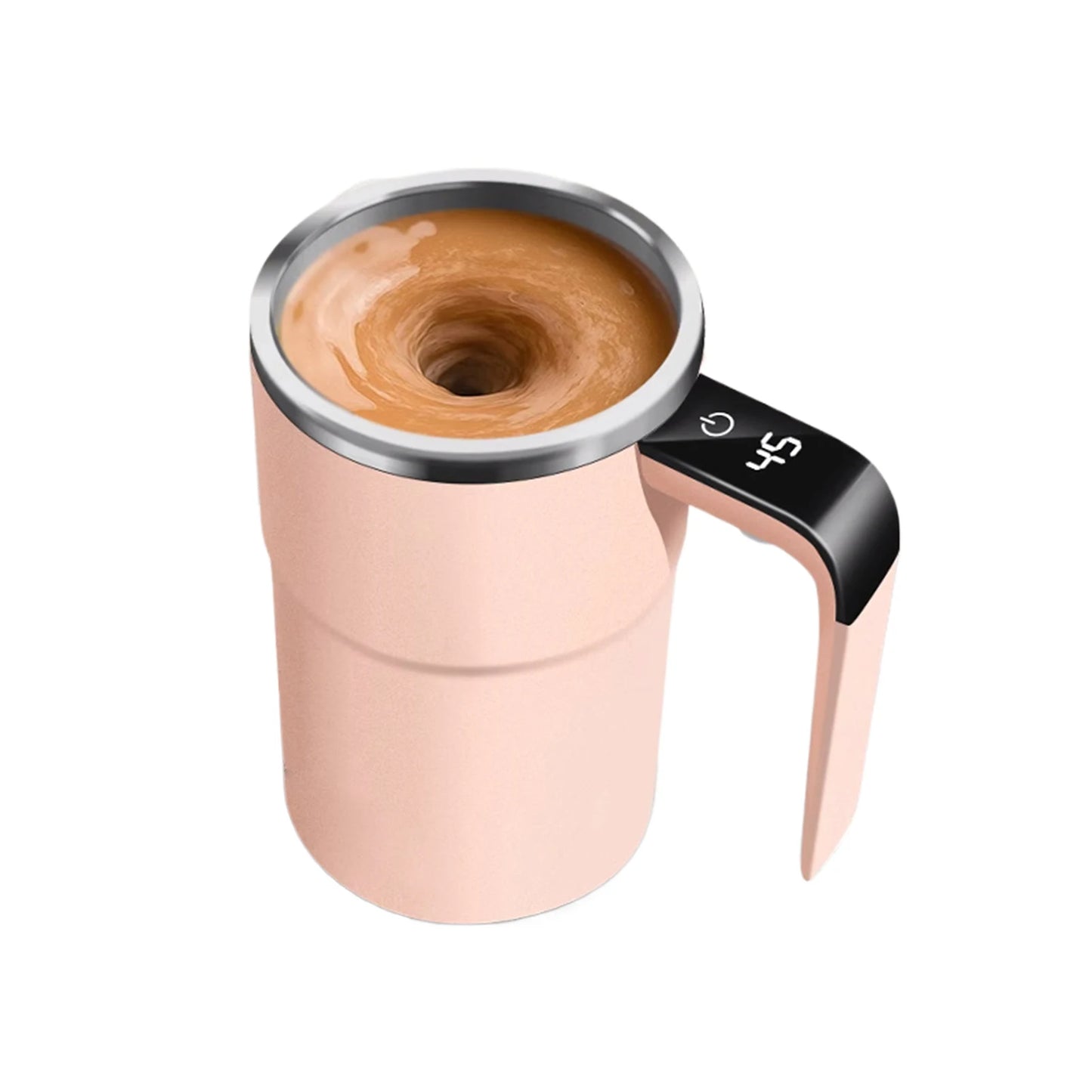 Creative Electric Coffee Mug Stainless Steel Automatic Stirring Magnetic Self Mixing USB Rechargeable Cup For Juice Milkshake