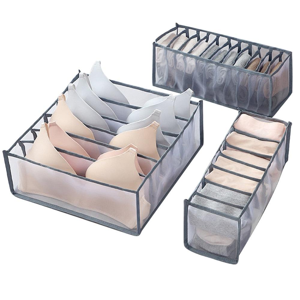 Underwear Bra Organizer Storage Box Drawer Closet Organizers Divider Boxes For Underwear Scarves Socks Bra - DDD.MARKET