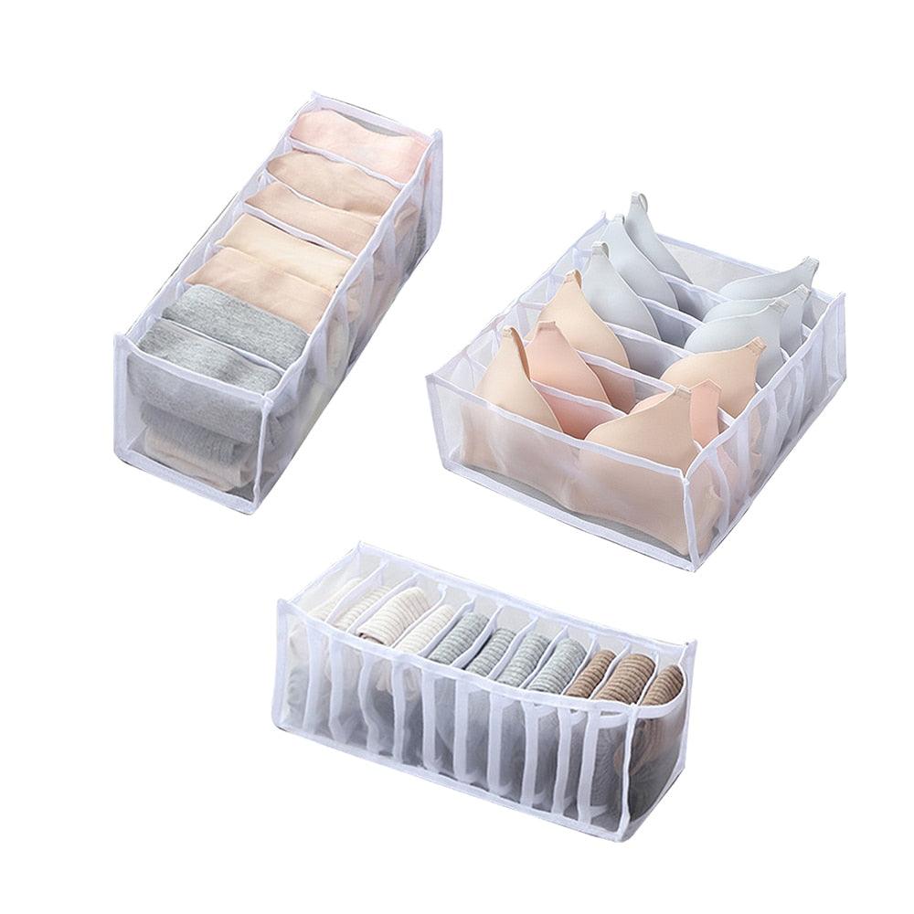 Underwear Bra Organizer Storage Box Drawer Closet Organizers Divider Boxes For Underwear Scarves Socks Bra - DDD.MARKET