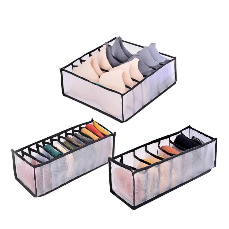 Underwear Bra Organizer Storage Box Drawer Closet Organizers Divider Boxes For Underwear Scarves Socks Bra - DDD.MARKET