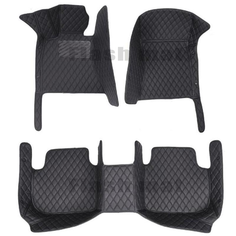 Flash mat leather car floor mats fit 98% car model for Toyota Lada Renault Kia Volkswage Honda BMW BENZ accessories foot mats - DDD.MARKET