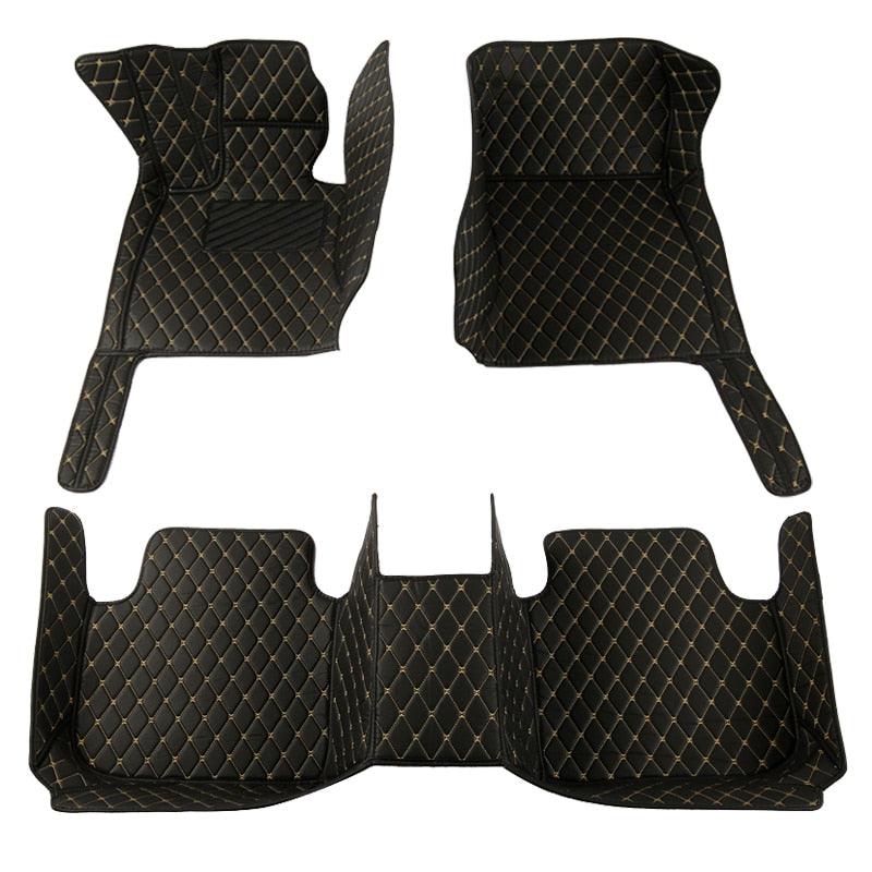 Flash mat leather car floor mats fit 98% car model for Toyota Lada Renault Kia Volkswage Honda BMW BENZ accessories foot mats - DDD.MARKET