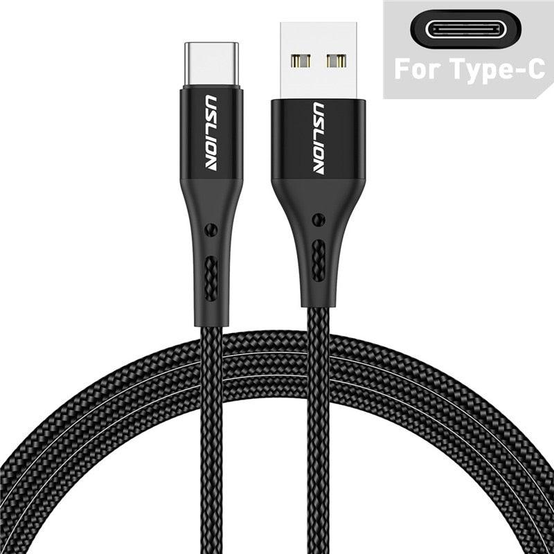 3A USB Type C Cable Wire For Samsung S10 S20 Xiaomi mi 11 Mobile Phone Fast Charging USB C Cable Type-C Charger Micro USB Cables - DDD.MARKET