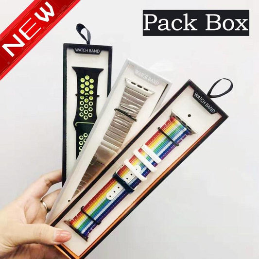 Simple Watch Strap Box Case for Apple Watch Band 6 5 4 3 Box Paper Pack 38/40/42/44MM for iWatch series  Band 20MM 22MM - DDD.MARKET