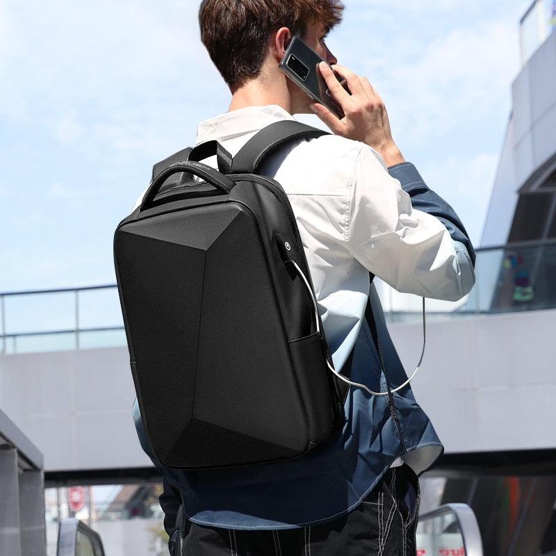 Fenruien Brand Laptop Backpack Anti-theft Waterproof School Backpacks USB Charging Men Business Travel Bag Backpack New Design - DDD.MARKET