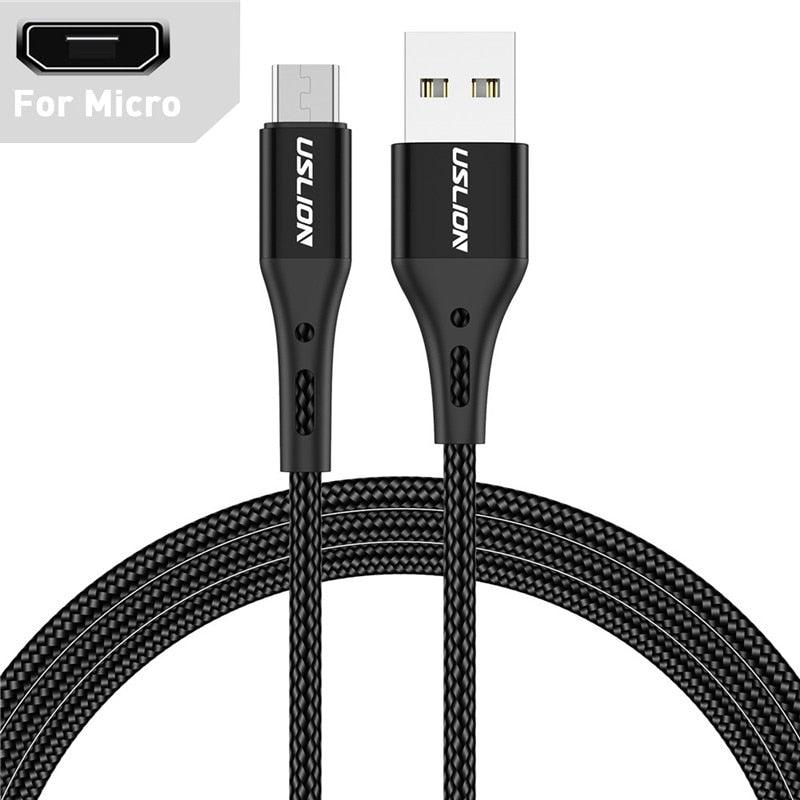 3A USB Type C Cable Wire For Samsung S10 S20 Xiaomi mi 11 Mobile Phone Fast Charging USB C Cable Type-C Charger Micro USB Cables - DDD.MARKET