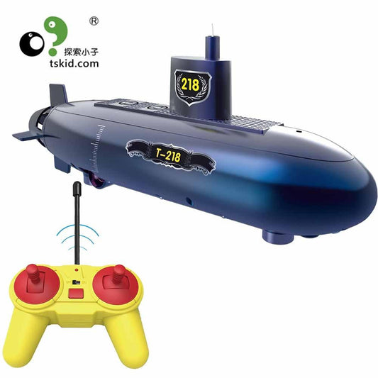 Funny RC Submarine Toys 6 Channels Mini Remote Control Under Water Ship Boat Model Kids Educational Stem Boats Toy For Children - DDD.MARKET