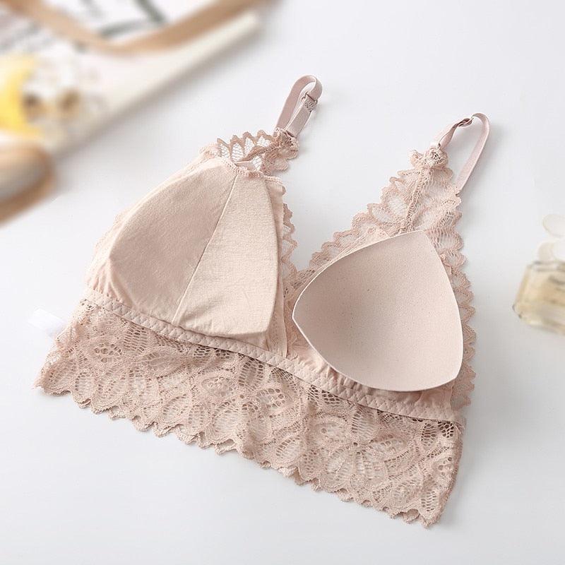 Sexy Lace Underwear French Bra Set Comfortable Women Bras Lingeries Ladies Underwear Suit - DDD.MARKET