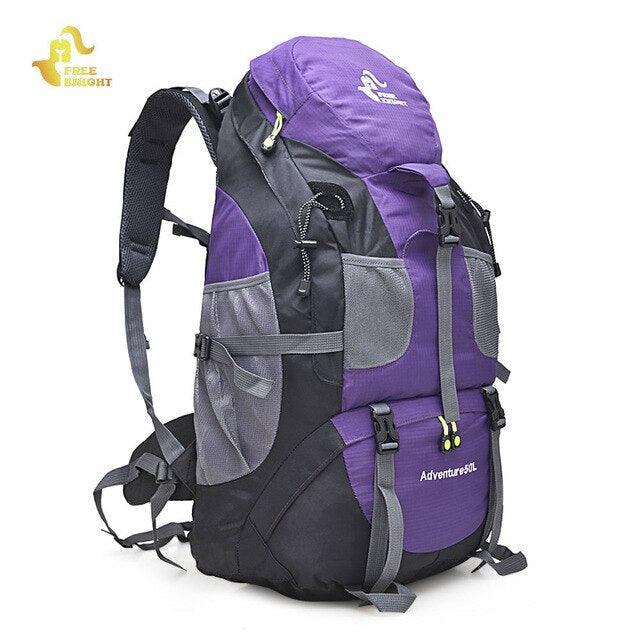 50L Hiking Backpack Climbing Bag Outdoor Rucksack Camping Trekking  Waterproof Sports Bag Backpacks Bag Climbing Travel Rucksack - DDD.MARKET