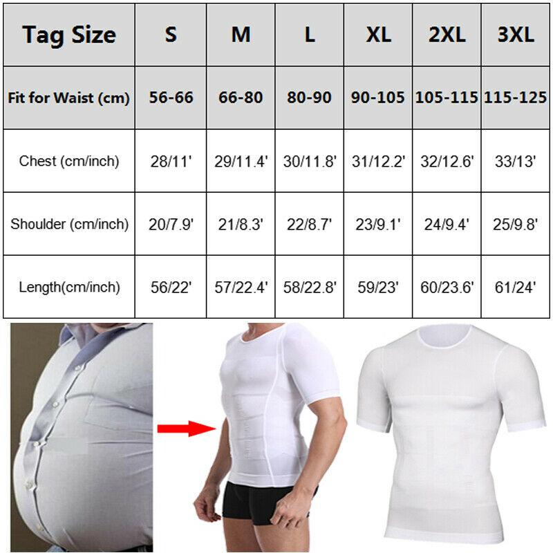 Classix Men Body Toning T-Shirt Slimming Body Shaper Corrective Posture Belly Control Compression Man Modeling Underwear Corset - DDD.MARKET