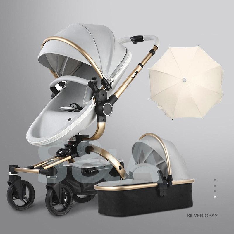 Fast and free shipping 3in1 Aulon baby stroller free return pram new model in 2021 lying and seat 2in1 carriage - DDD.MARKET