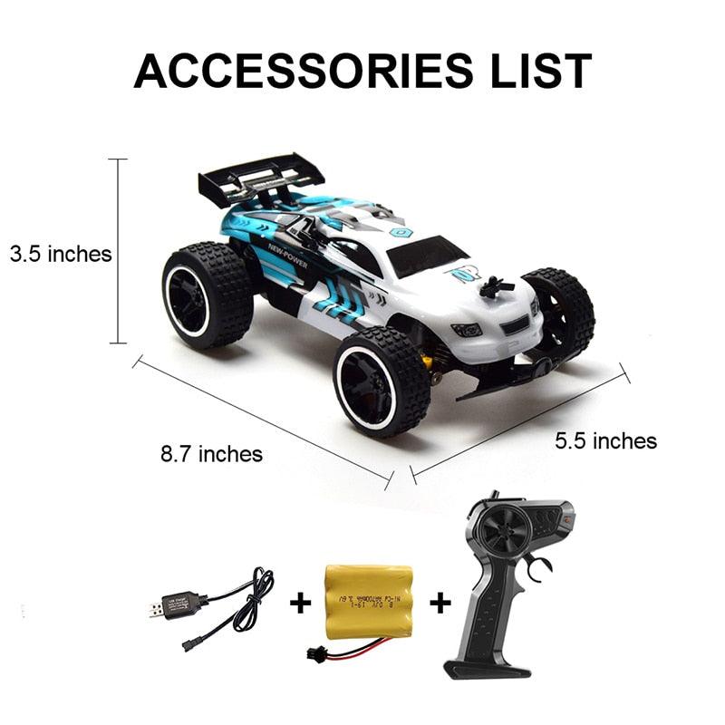 Sinovan RC Car 20km/h High Speed Car Radio Controled Machine 1:18 Remote Control Car Toys For Children Kids Gifts RC Drift - DDD.MARKET