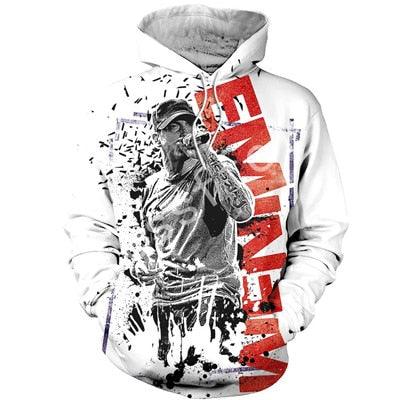 Tessffel Eminem New Fashion Harajuku RapGod  3D Printed Hoodie/Sweatshirt/Jacket/ Mens Womens hiphop funny animal style-3 - DDD.MARKET