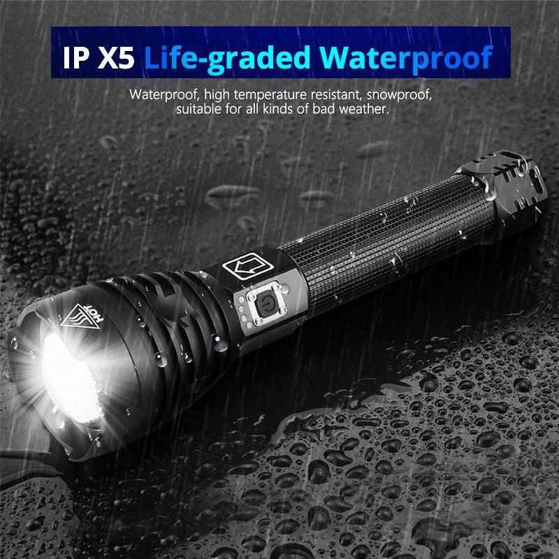 350000cd XPH90 70 50 LED/Powerful/Rechargeable/Tactical/Handled/EDC Flashlight cob Bike/Camping/Underwater/Search/Portable Light - DDD.MARKET