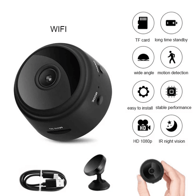 A9 Mini Camera 1080P HD ip camera Night Version Voice Video Security Wireless Mini Camcorders surveillance cameras wifi Camera - DDD.MARKET