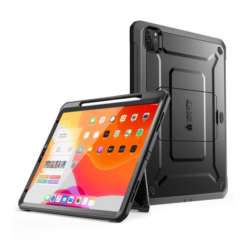 For iPad Pro 12.9 Case (2020) SUPCASE UB Pro Support Apple Pencil Charging with Built-in Screen Protector Full-Body Rugged Cover - DDD.MARKET