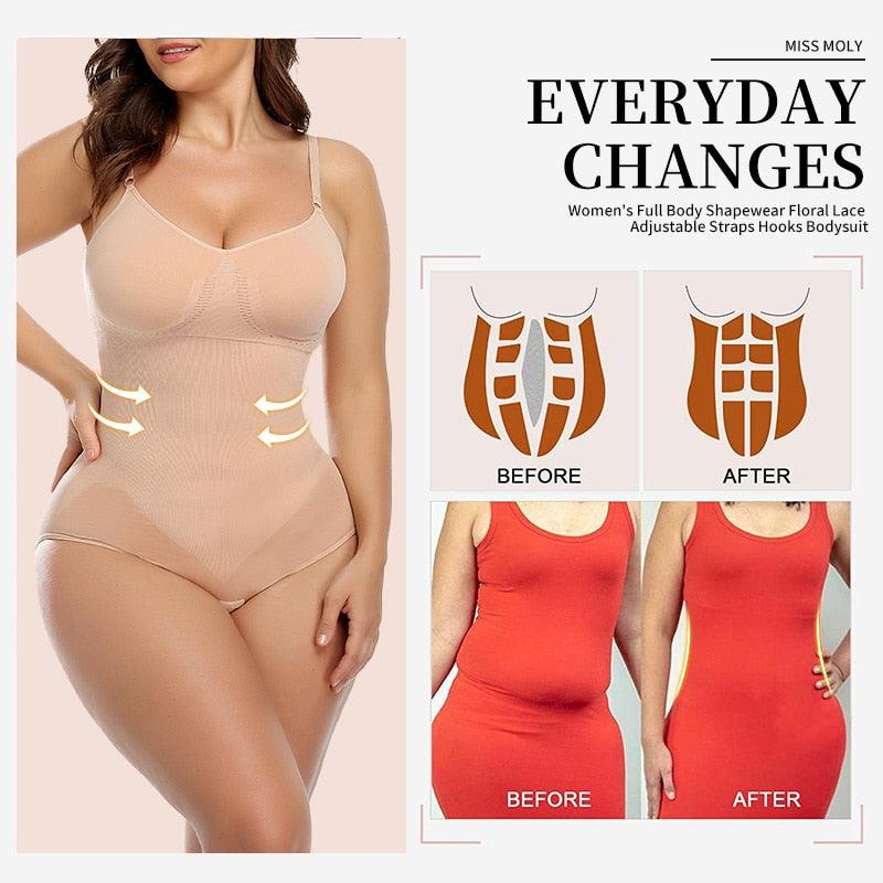 Slimming Bodusuit Full Body shaper Modeling Shapewear Waist Cincher Underbust Bodysuit Slimming Waist Trainer Seamless Shapewear - DDD.MARKET