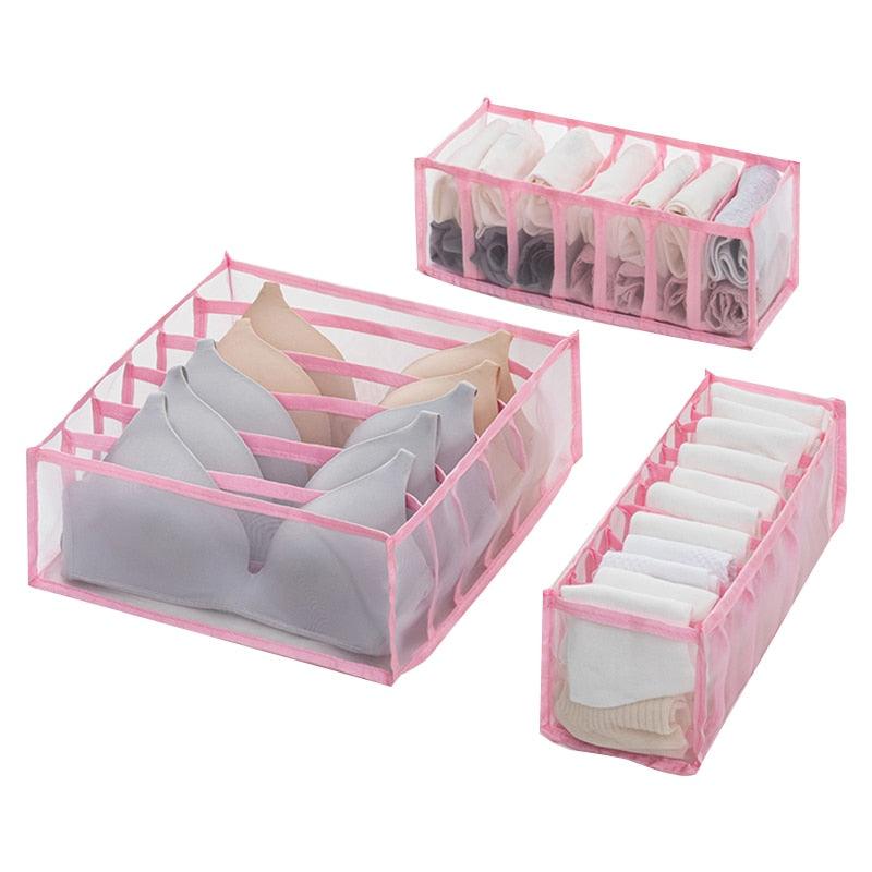 Underwear Bra Organizer Storage Box Drawer Closet Organizers Divider Boxes For Underwear Scarves Socks Bra - DDD.MARKET