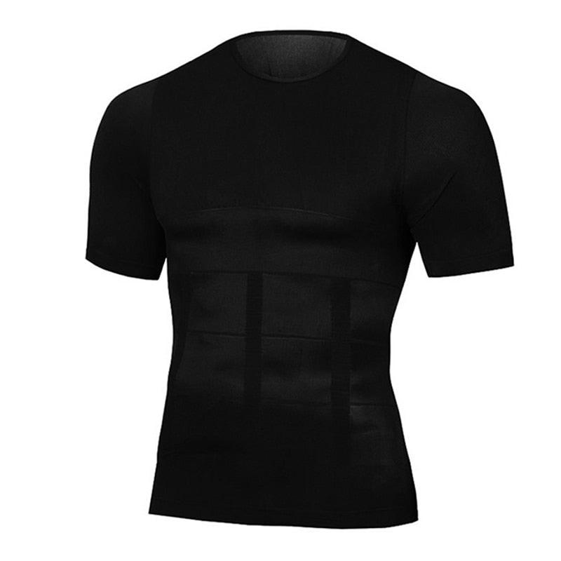 Classix Men Body Toning T-Shirt Slimming Body Shaper Corrective Posture Belly Control Compression Man Modeling Underwear Corset - DDD.MARKET