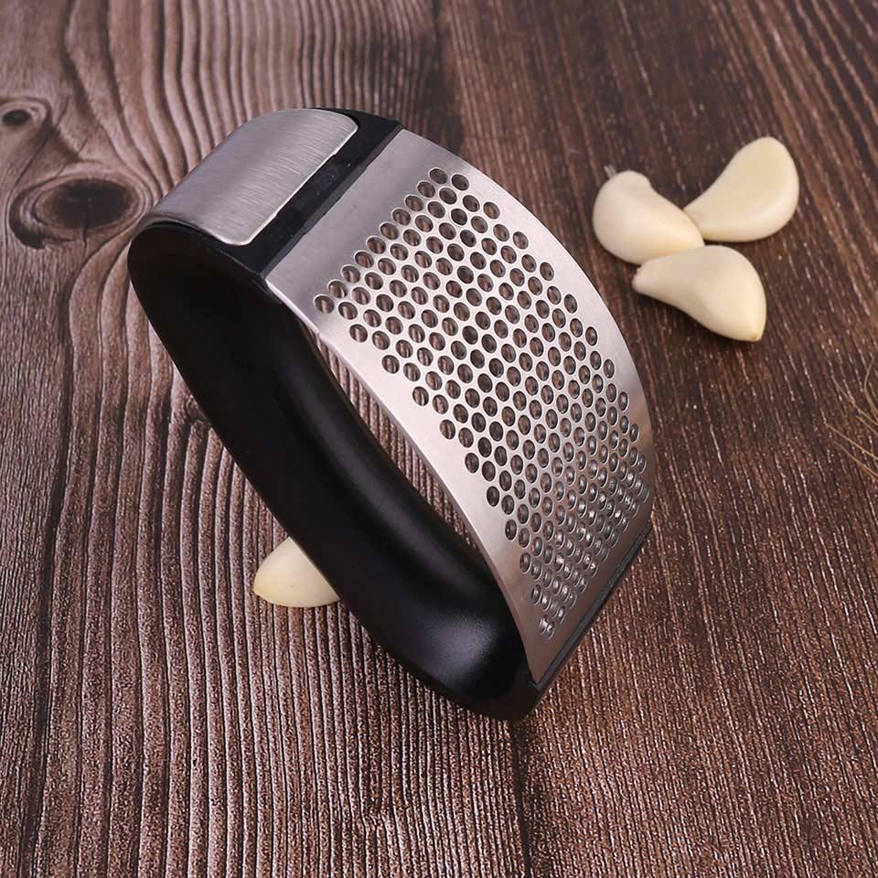 Manual Garlic Press Stainless Steel kitchen Gadgets Garlic Grater Grinder Ginger Press Kitchen Accessorie Garlic Chopper Crusher - DDD.MARKET