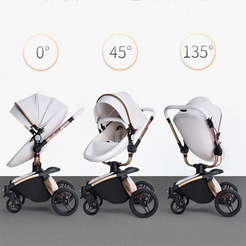 Fast and free shipping 3in1 Aulon baby stroller free return pram new model in 2021 lying and seat 2in1 carriage - DDD.MARKET