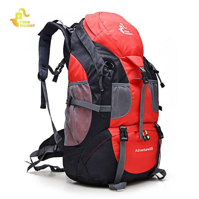 50L Hiking Backpack Climbing Bag Outdoor Rucksack Camping Trekking  Waterproof Sports Bag Backpacks Bag Climbing Travel Rucksack - DDD.MARKET