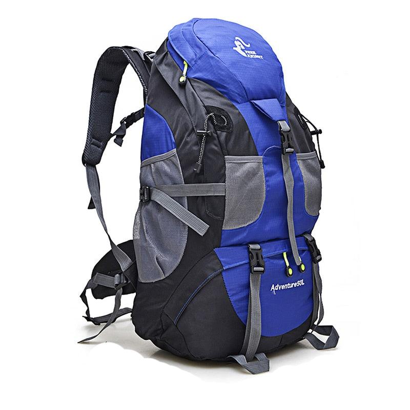 50L Hiking Backpack Climbing Bag Outdoor Rucksack Camping Trekking  Waterproof Sports Bag Backpacks Bag Climbing Travel Rucksack - DDD.MARKET