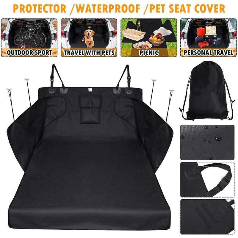 Car Seat Cover Dog Car Waterproof Mat Pet Dog Carrier Cars Rear Back Seat Mat Hammock Cushion Protector Oxford Transportin Perro - DDD.MARKET