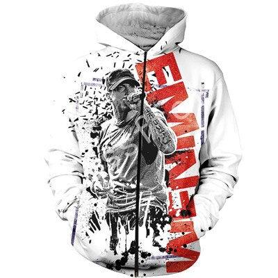 Tessffel Eminem New Fashion Harajuku RapGod  3D Printed Hoodie/Sweatshirt/Jacket/ Mens Womens hiphop funny animal style-3 - DDD.MARKET