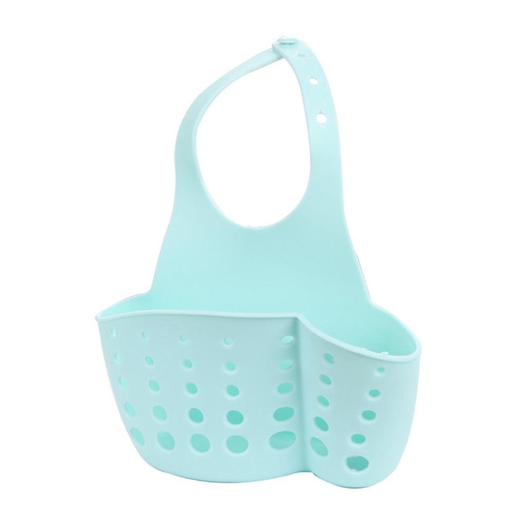 Kitchen Gadgets Portable Basket Home Kitchen Hanging Drain Basket Bag Bath Storage Tools Sink Holder Kitchen Accessory Utensils - DDD.MARKET