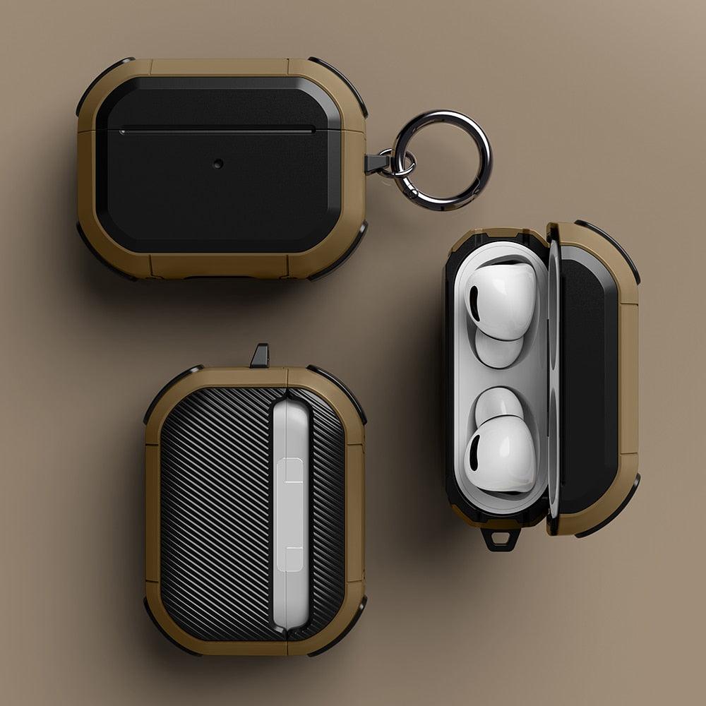 Pro 2 Cover For Airpods pro Case TPU PC Cover For Apple AirPods 3 2 Case Accessories Wireless Earphone With Keychain design - DDD.MARKET