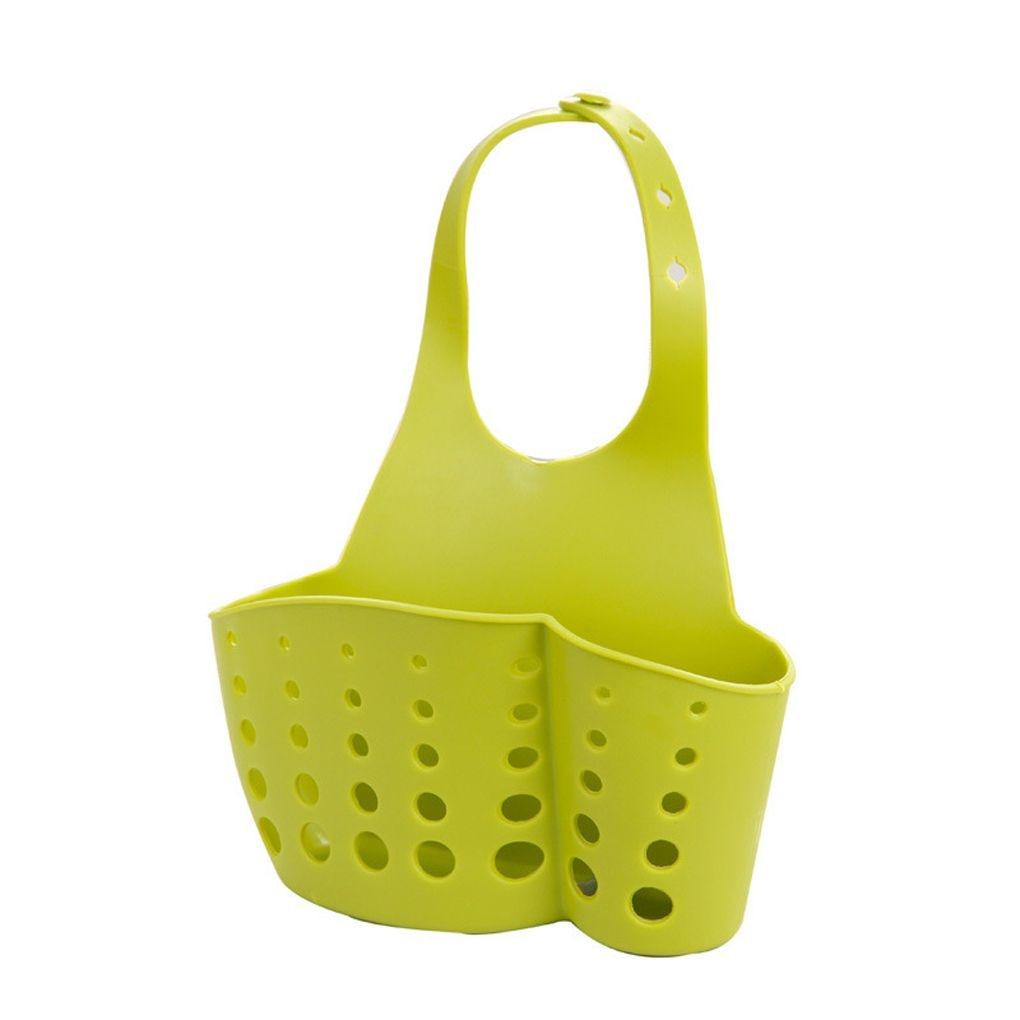 Kitchen Gadgets Portable Basket Home Kitchen Hanging Drain Basket Bag Bath Storage Tools Sink Holder Kitchen Accessory Utensils - DDD.MARKET