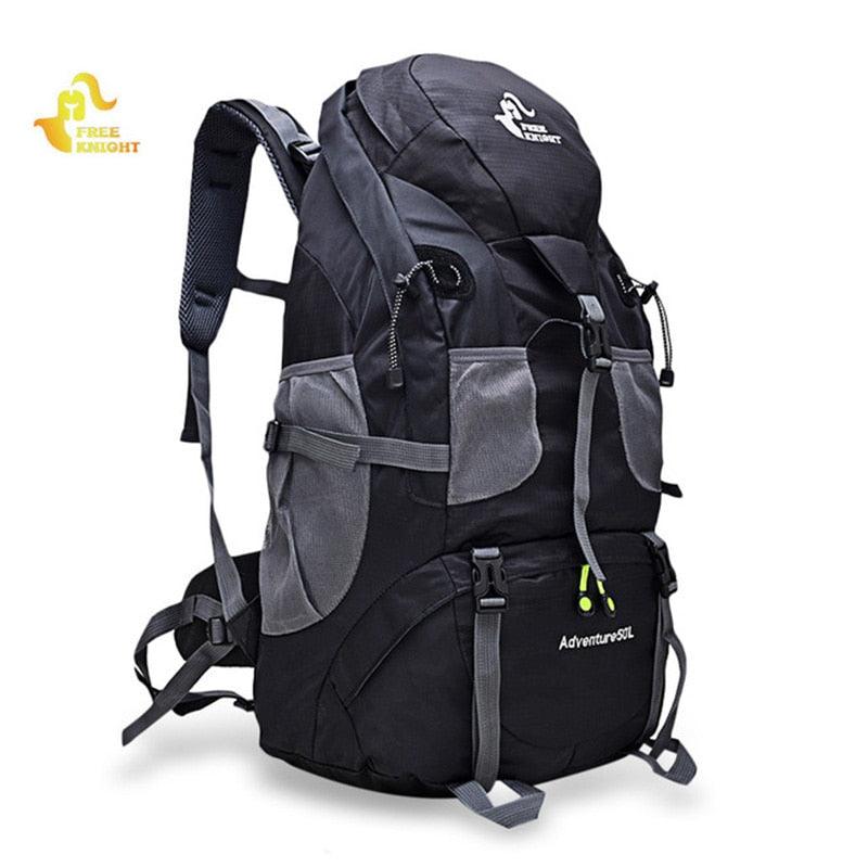 50L Hiking Backpack Climbing Bag Outdoor Rucksack Camping Trekking  Waterproof Sports Bag Backpacks Bag Climbing Travel Rucksack - DDD.MARKET