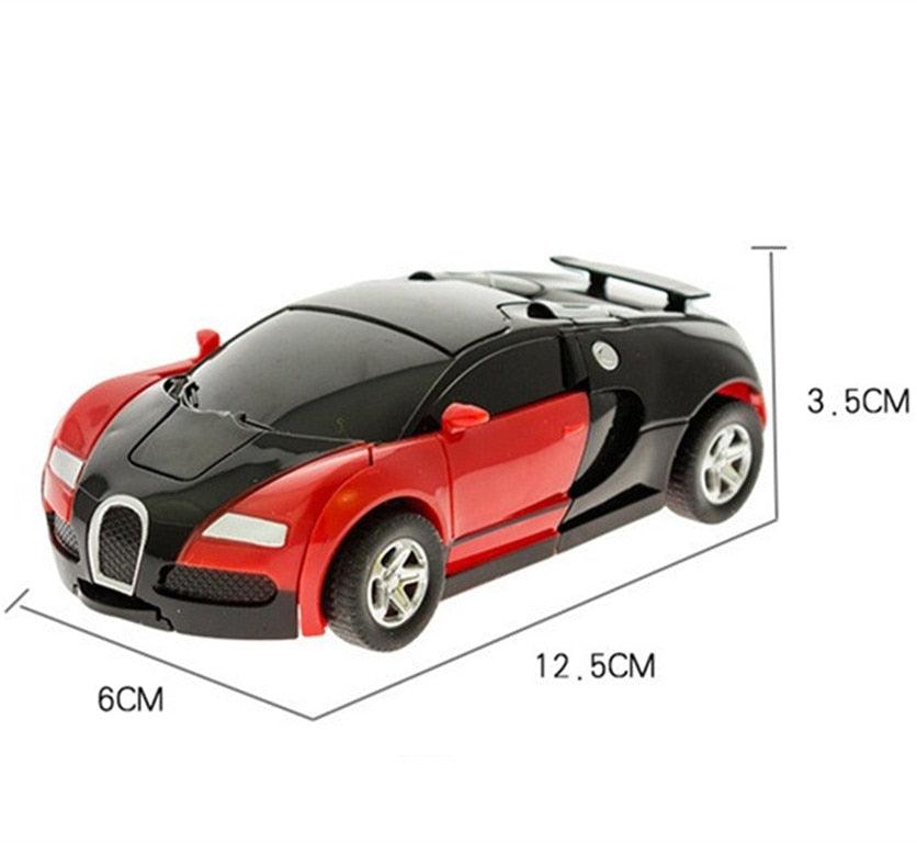 One-key Deformation Car Toys Automatic Transform Robot Plastic Model Car Funny Diecasts Toy Boys Amazing Gifts Kid Toy - DDD.MARKET