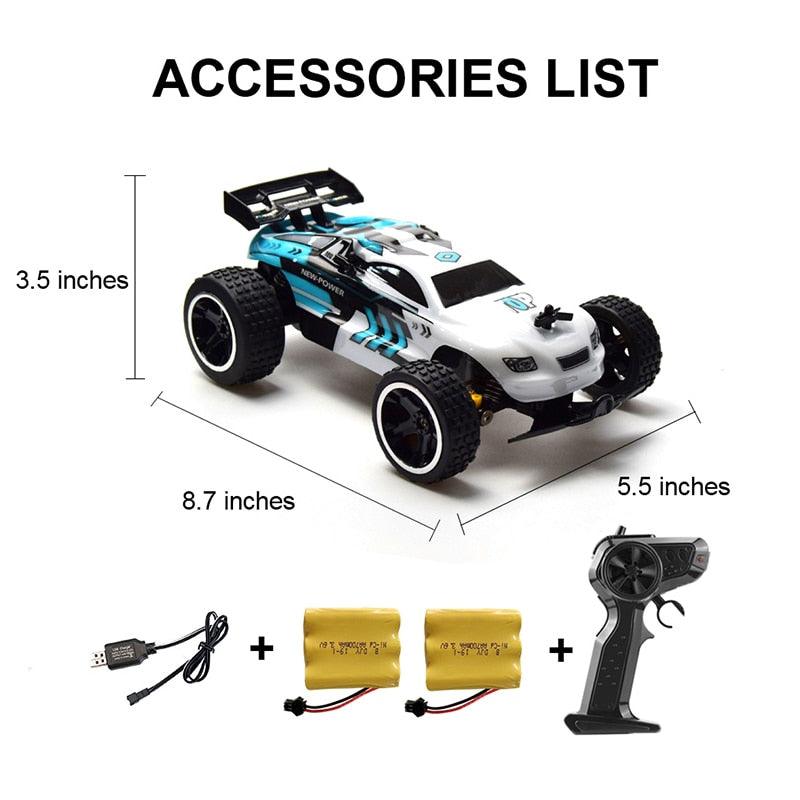 Sinovan RC Car 20km/h High Speed Car Radio Controled Machine 1:18 Remote Control Car Toys For Children Kids Gifts RC Drift - DDD.MARKET