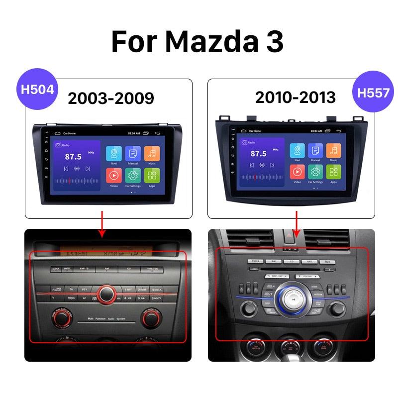 Seicane 9 Inch Android 11 Car Radio For Mazda 3 II For Mazda3 BL 2009-2013 GPS Navi 4G Multimedia Player Head Unit Auto Stereo - DDD.MARKET