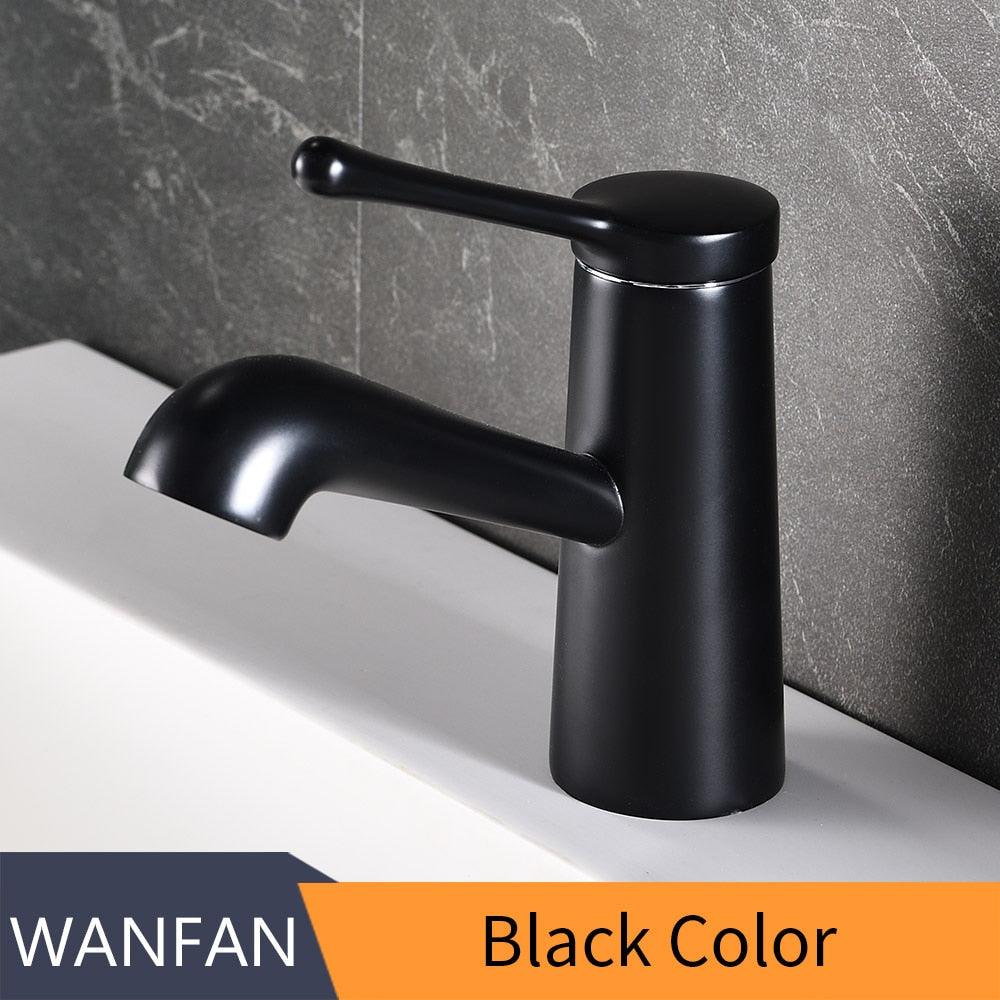 Basin Faucet Brushed Nickel Torneiras Bathroom Sink Faucet Single Handle Hole Faucet Basin Taps Hot Cold Mixer Tap Crane 9922 - DDD.MARKET