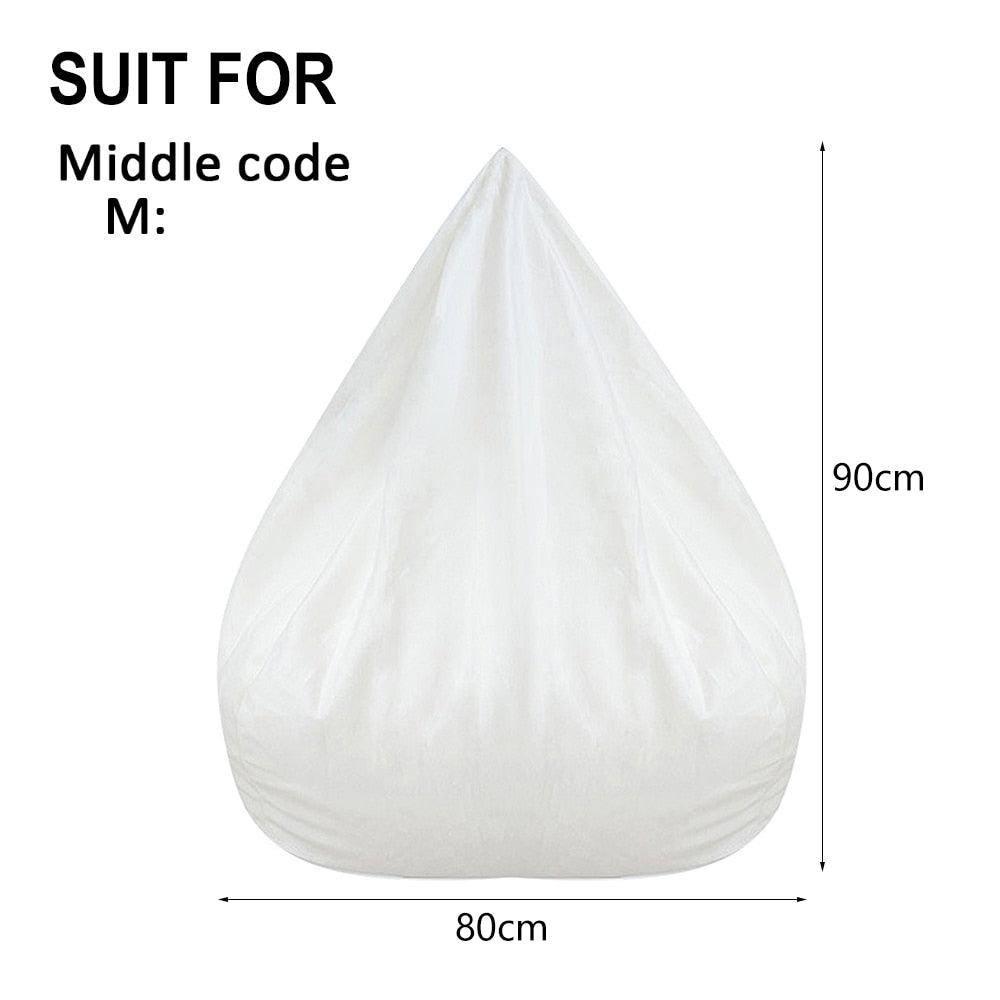 Lazy Bean Bag Sofa Cover Inner Lining Suitable for Bean Bag Cover Stuffed Toy Clothes Living Room Furniture Accessories - DDD.MARKET