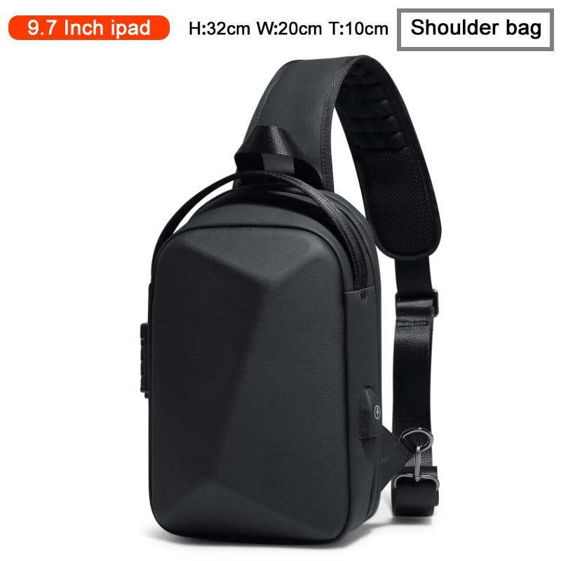 Fenruien Brand Laptop Backpack Anti-theft Waterproof School Backpacks USB Charging Men Business Travel Bag Backpack New Design - DDD.MARKET