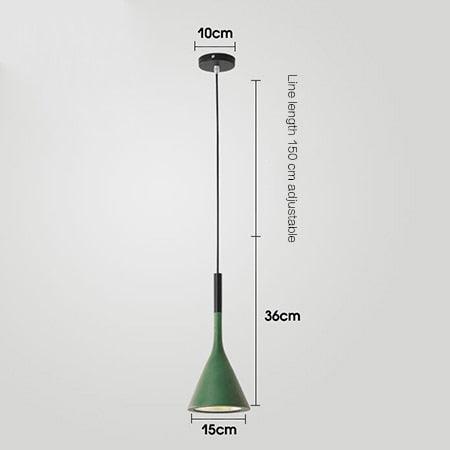 SANDYHA Modern Led Pendant Lights Black White Kitchen Fixtures Bedroom Table Dining Room Hanging Lamp Lampshade Home Chandelier - DDD.MARKET