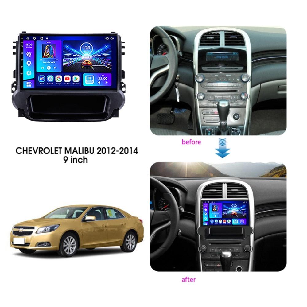 NAVISTART For Chevrolet Malibu 2012-2015 Multimedia 2 Din Car Radio Stereo Autoradio Android 10 GPS Navigation DSP WIFI 4G Auto - DDD.MARKET